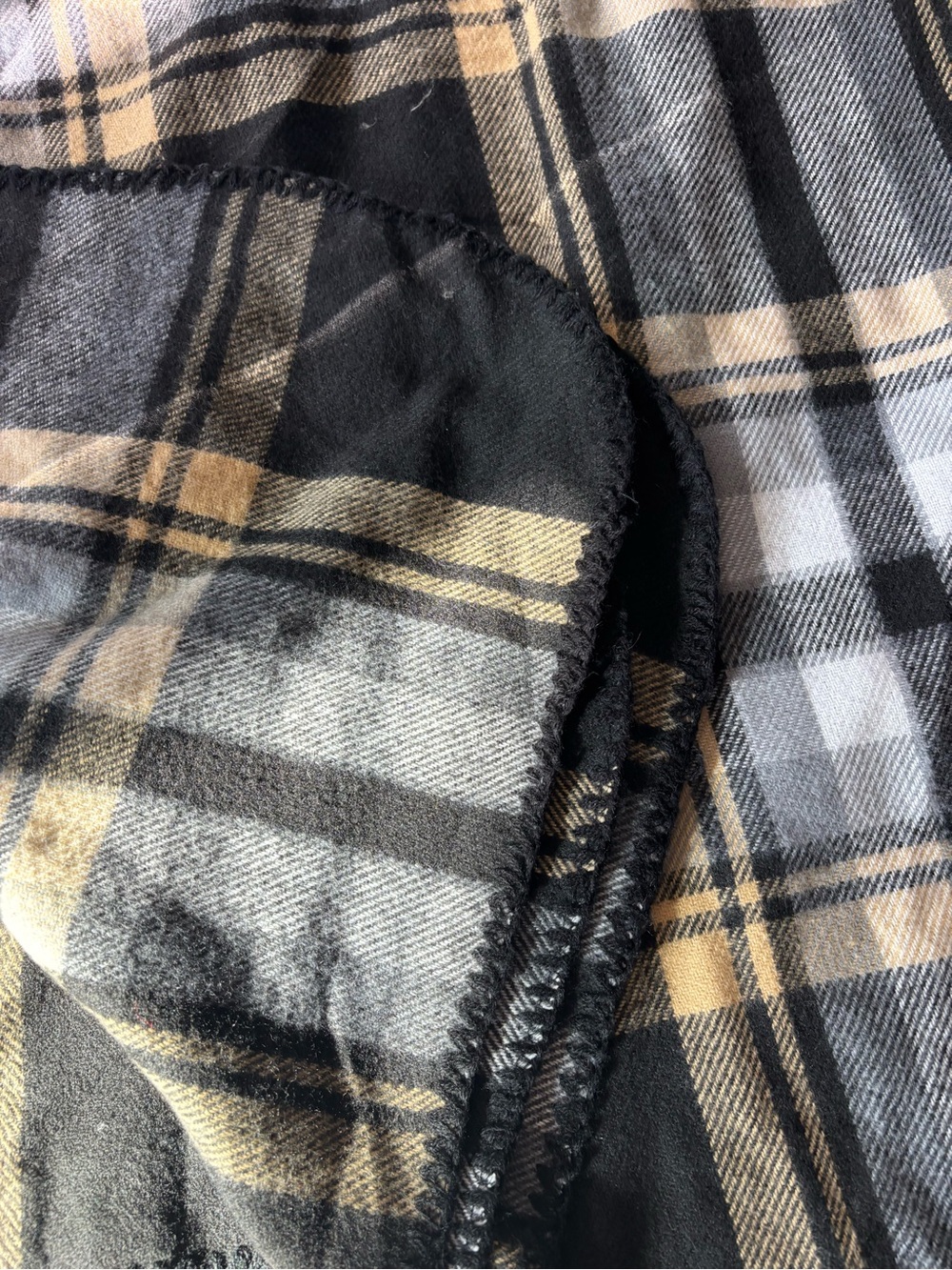 ๐3/$15๐CottageCore Poncho-Massive & Cozy Plaid-NWOT
